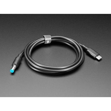 USB Type C 3.1 PD to 5.5mm Barrel Jack Cable - 20V 5A Output
