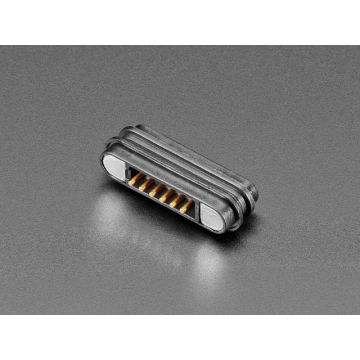 DIY Magnetic Connector - Straight 6 Contact Pins - 2.2mm Pitch