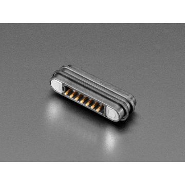 DIY Magnetic Connector - Straight 7 Contact Pins - 2.2mm Pitch