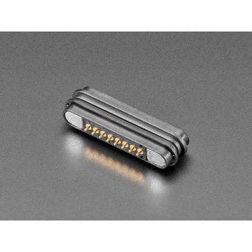 DIY Magnetic Connector - Straight 8 Contact Pins - 2.2mm Pitch