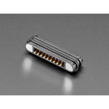 DIY Magnetic Connector - Straight 9 Contact Pins - 2.2mm Pitch