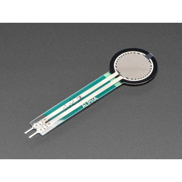 Round High Force Sensitive Resistor (FSR) - 1 ~ 100 Newton Force