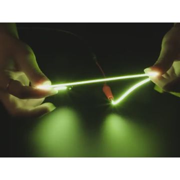 nOOds - Flexible LED Filament - 3V 300mm long - Lime Green