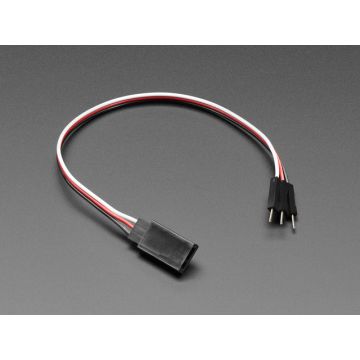 Shrouded Servo to Premium Male Jumper Wires Cable - 17cm long