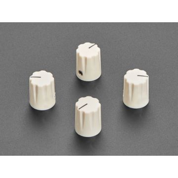 Cream Micro Potentiometer Knob - 4 pack
