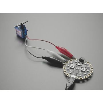 Micro Servo with Alligator Clips