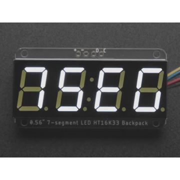 Assembled Adafruit 0.56" 4-Digit 7-Segment Display