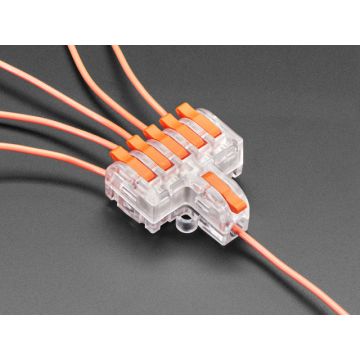 Snap Action 1-to-5 Wiring Block Connector