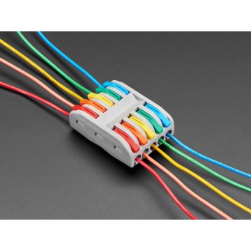 Snap Action 5-to-5 Wiring Block Connector