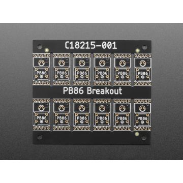 PB86 Step Switch Breadboard-Friendly Breakout PCB - Pack of 12
