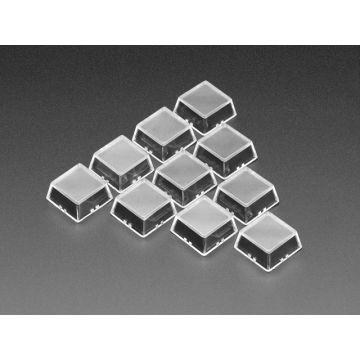 Black Relegendable Plastic Keycaps for MX Compatible Switches