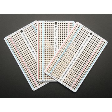 Adafruit Perma-Proto Half-sized Breadboard PCB - 3 Pack!