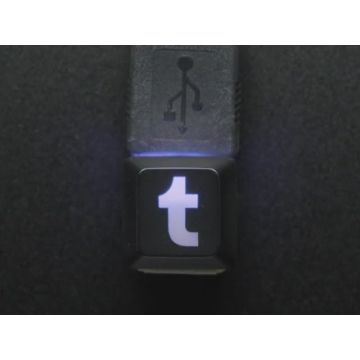 Tumblr Etched R4 Keycap for MX Compatible Switches