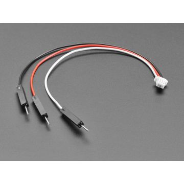 JST SH Compatible 1mm Pitch 3 Pin to Premium Male Headers Cable