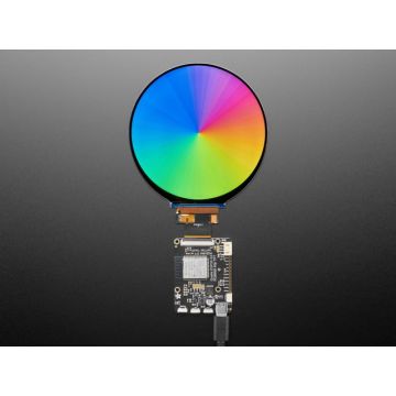Round RGB TTL TFT Display - 4" 720x720 - No Touchscreen