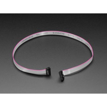 10-pin 2x5 Socket-Socket 1.27mm IDC (SWD) Cable - 300mm long