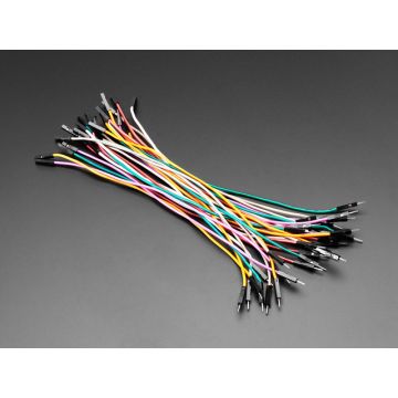 Premium Colorful Silicone Extension Jumper Wires - 200mm x 30 pc