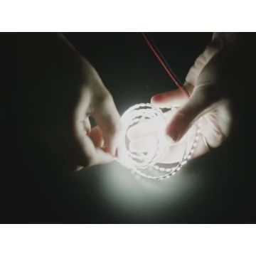 Double-Sided Single Color 12V LED Strip - Cool White 6000K - 1m