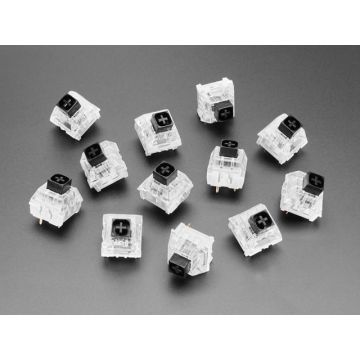 Kailh Mechanical Key Switches - Linear Black - 12 pack