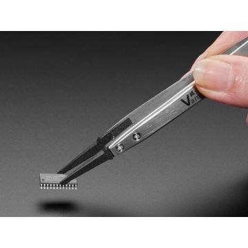 Flat Tip ESD Plastic Tweezers