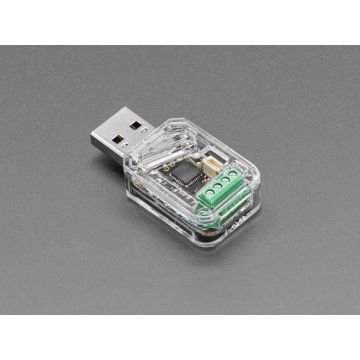 Clear Snap-on Enclosure for Adafruit Pixel Trinkey