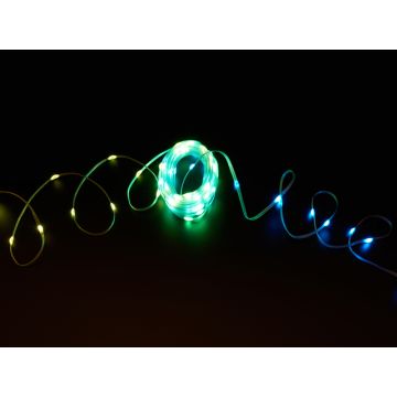 Adafruit NeoPixel Pebble / Seed LED Strand - 100 LEDs - 4" Pitch