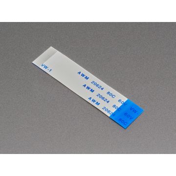 22-pin 0.5mm pitch FPC Flex Cable for DSI CSI or HSTX -  5cm