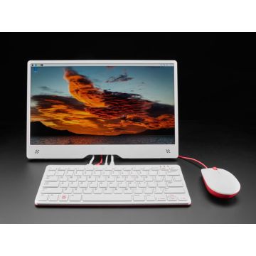 Raspberry Pi Monitor - Red and White Colorway