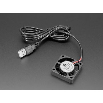 5V Square USB Fan - 4 cm