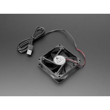 5V Square USB Fan - 8 cm