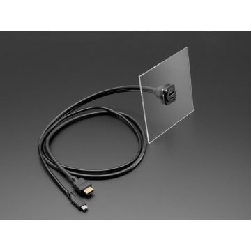 Dual Panel Mount Extension Cable with HDMI / DVI and USB Type-C