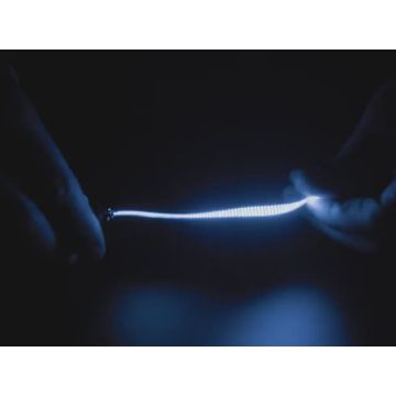 Single ended nOOds - 128mm long Flexible LED Filament - Blue 3V