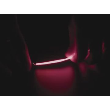 Single ended nOOds - 128mm long Flexible LED Filament - Red 3V