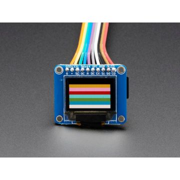 OLED Breakout Board - 16-bit Color 0.96" w/microSD holder