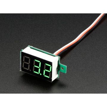 Mini 3-wire Volt Meter (0 - 99.9VDC)