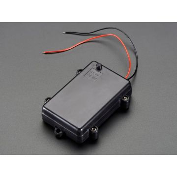 Waterproof 3xAA Battery Holder with On/Off Switch