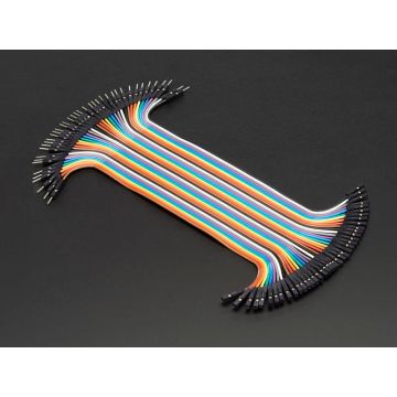 Premium Female/Male 'Extension' Jumper Wires - 40 x 6" (150mm)