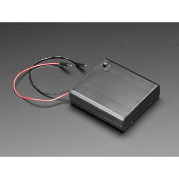 4 x AA Battery Holder with On/Off Switch