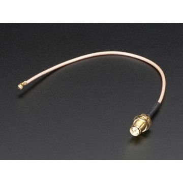 RP-SMA to uFL/u.FL/IPX/IPEX RF Adapter Cable