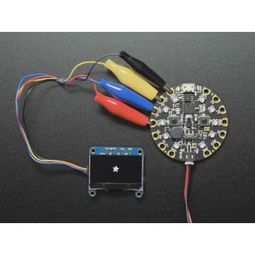 Monochrome 1.3" 128x64 OLED graphic display - STEMMA QT / Qwiic