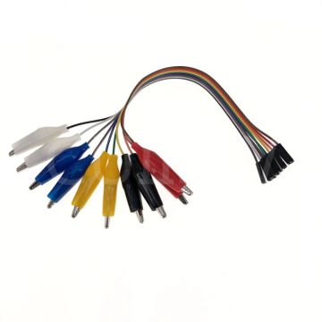 Alligator Clip Jumper Wires 10 pins Female