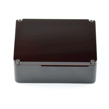 Anidees Black Case w/ Brown Top for Raspberry Pi B+/Pi 2/Pi 3