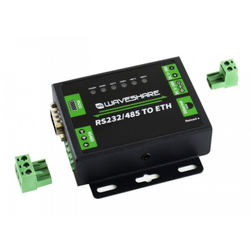 Industrial RS232/RS485 to Ethernet Converter for EU