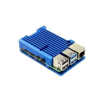 Raspberry Pi 4 Aluminium Koeling Passieve Heatsink - Blauw