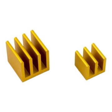 Koelblokjes 2-delig - Goud