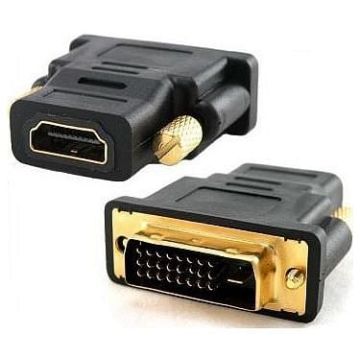 HDMI-A (female) naar DVI-D (male - 24+1) adapter