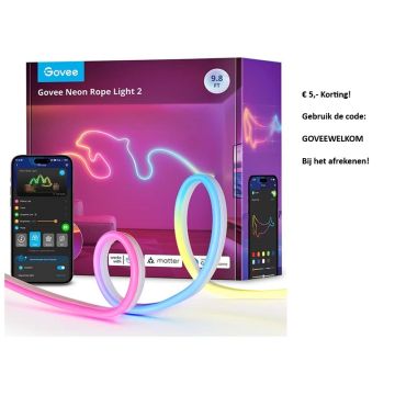 Govee Neon Rope Light 2 White (3m) 