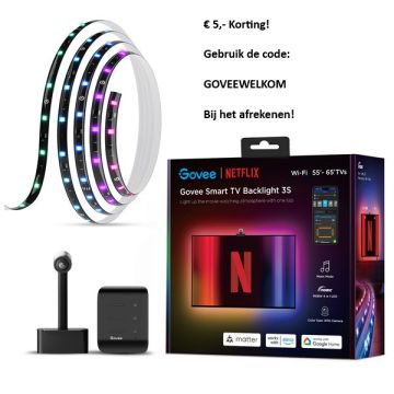 Govee Smart TV Backlight 3S Netflix (for 55-65 inch TVs)