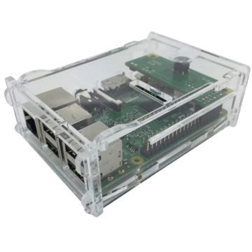 RemotePi Acryl Behuizing Doorzichtig Raspberry Pi B+ en 2B