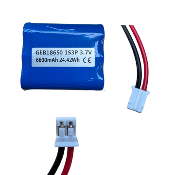 Lithium Ion Batterij - 3.7V 6600mAh